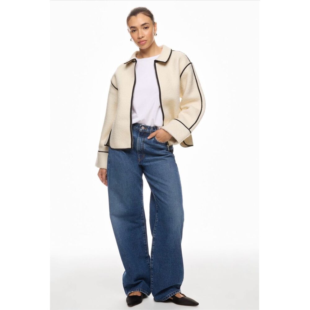 Modern Citizen Madison White Shearling Jacket size M